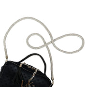 【L4K3】MACARON ROPE 【SILVER GLITTER】