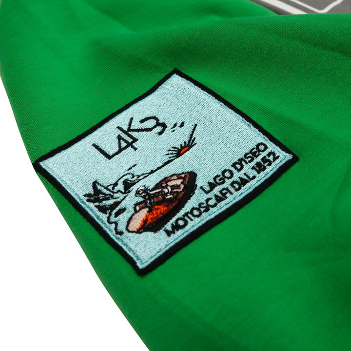 [L4K3 x muta] Light Bonded Hoodie [Green] MMJC-443308LK-GN 