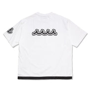 【MMMK-434444】ドローストリング ポケット Tシャツ / WHITE