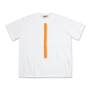 【MMMP-434532】ROPE TIE Tシャツ / WHITE ORANGE