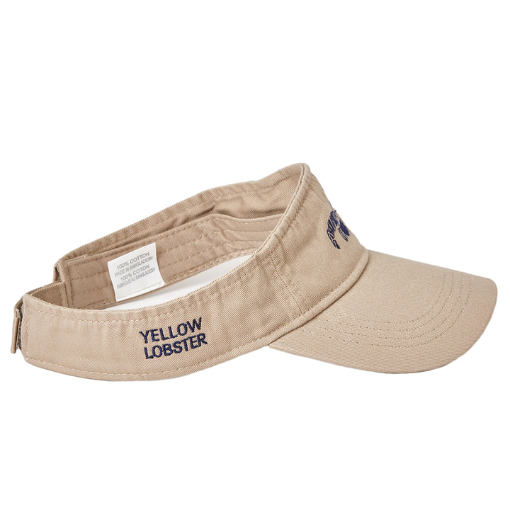 Yellow Lobster Sun Visor (Washed Visor) (YL-7600) Available in 3 colors 