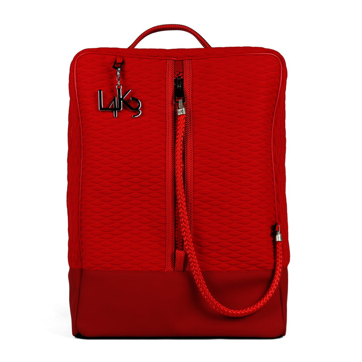 【L4K3】BACKPACK  BP-07JP【ドロップ オールレッド】