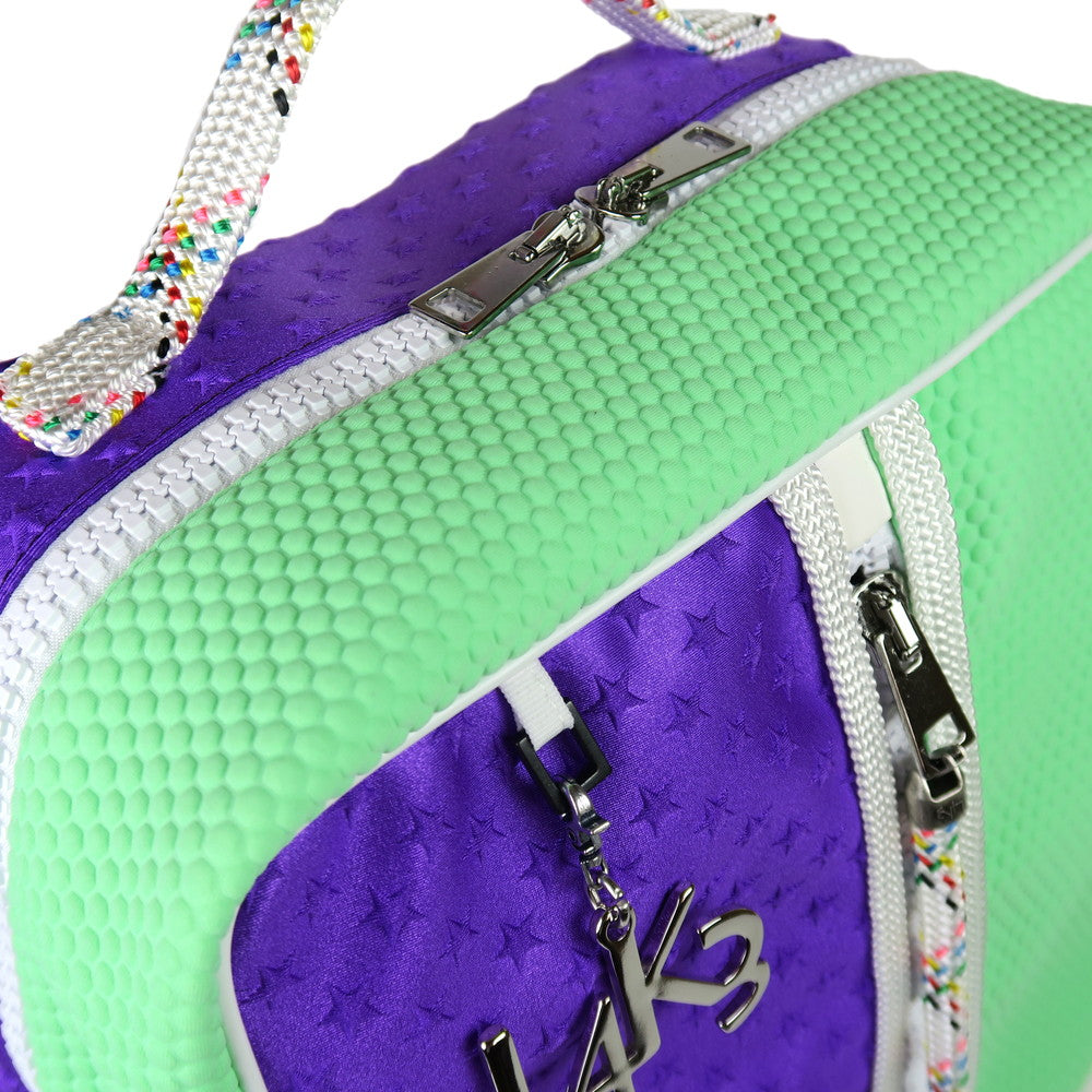 [L4K3] BACKPACK BP-08JP [Star Violet / Hexagon Green]