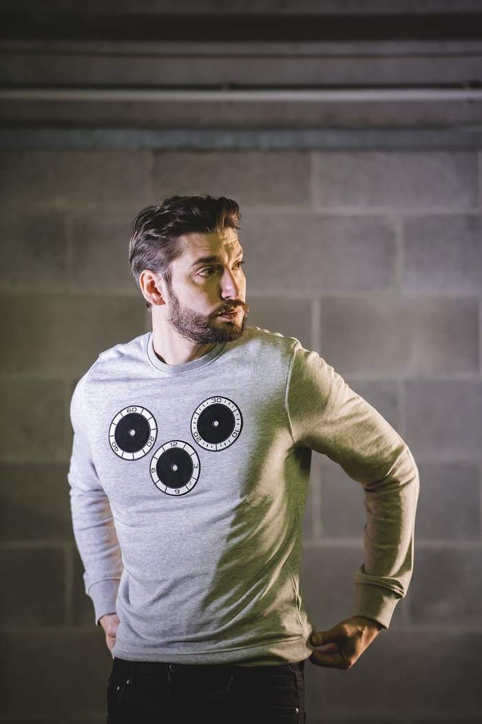[INCASO DI VINTAGE] [INCCHRSRNBEMB] Sweatshirt CHR-SRN-B-EMB