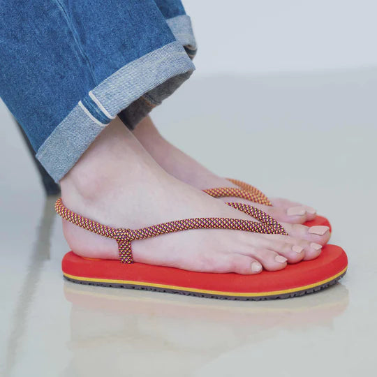 [buntA] Waraji Sandals Chili 