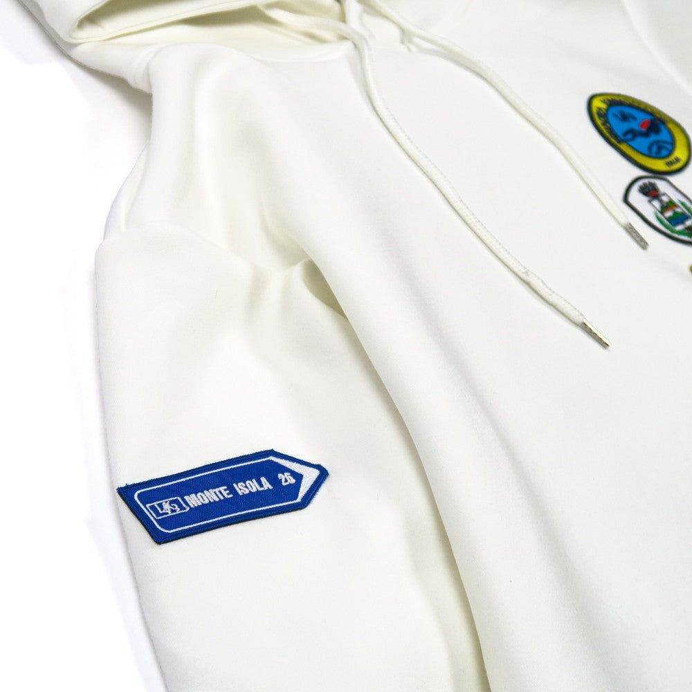 [L4K3 x muta] Light Bonded Hoodie [Heart/White] MMJC-443166LK-WH 