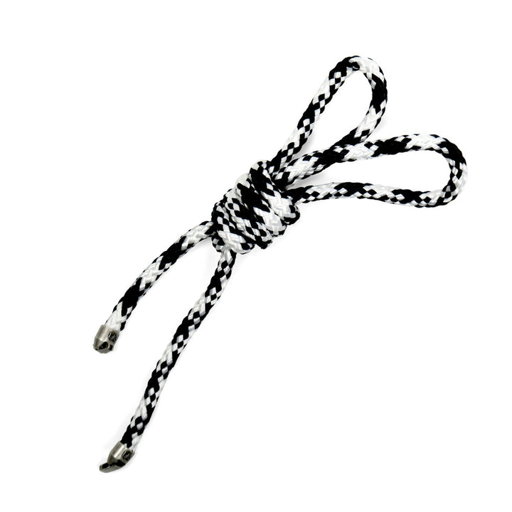 【L4K3】MACARON ROPE 【WHITE/BLACK2】