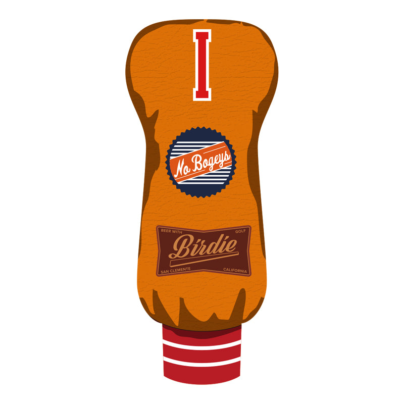 [Yellow Lobster] U-LEATHER (1W HEAD COVER) 