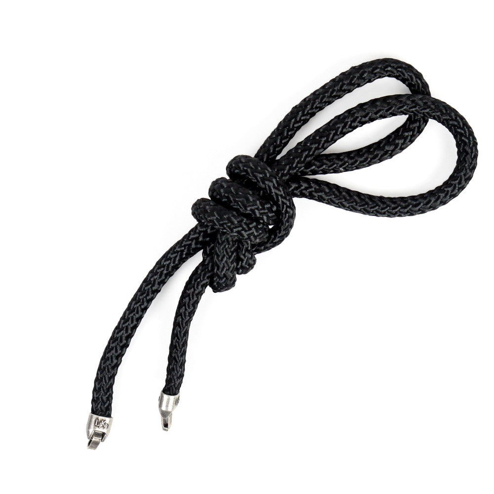 【L4K3】MACARON ROPE 【BLACK】