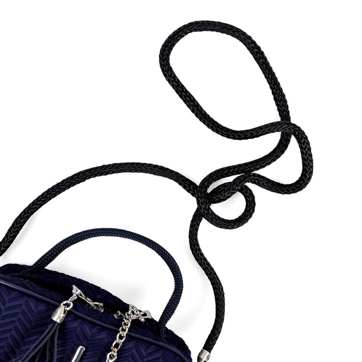 【L4K3】MACARON ROPE 【BLACK】