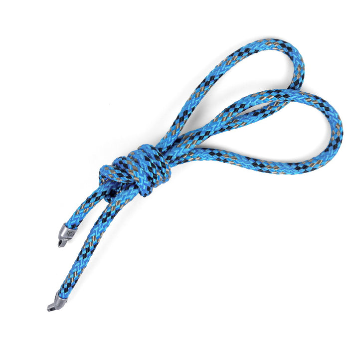 【L4K3】MACARON ROPE 【BLUE/BLACK】