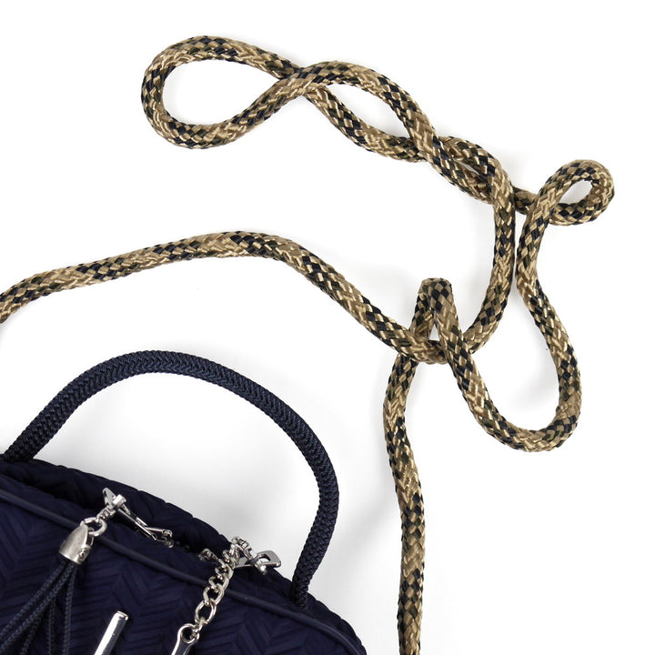 【L4K3】MACARON ROPE 【GOLD/BLACK】