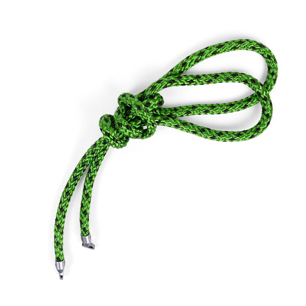 【L4K3】MACARON ROPE 【GREEN/BLACK】