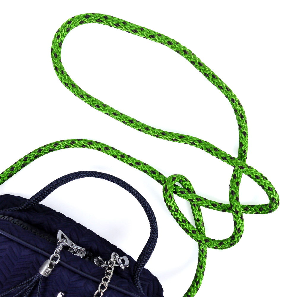 【L4K3】MACARON ROPE 【GREEN/BLACK】