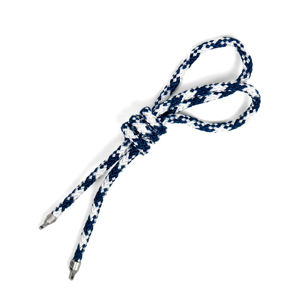 [L4K3] MACARON ROPE [NAVY/WHITE] 