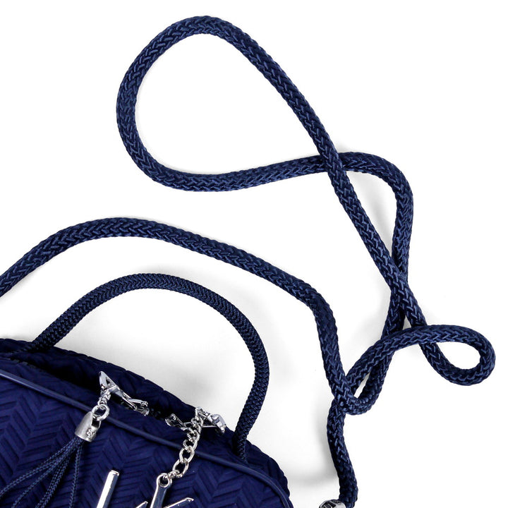【L4K3】MACARON ROPE 【NAVY】