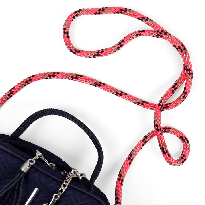 【L4K3】MACARON ROPE 【PINK/BLACK】