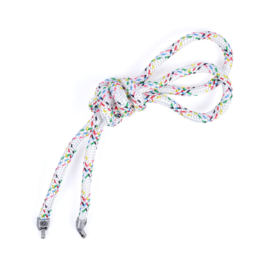 【L4K3】MACARON ROPE 【WHITE/MIX】