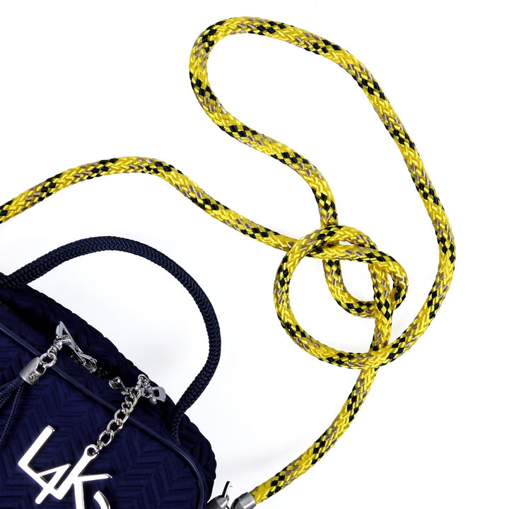 【L4K3】MACARON ROPE 【YELLOW/BLACK】