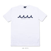 【MMAX434249】SPLIT WAVE Tシャツ WHITE