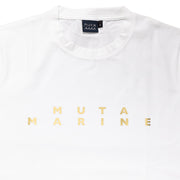 【MMAX434268WH】BACK WAVE FOIL Tシャツ (ホワイト)