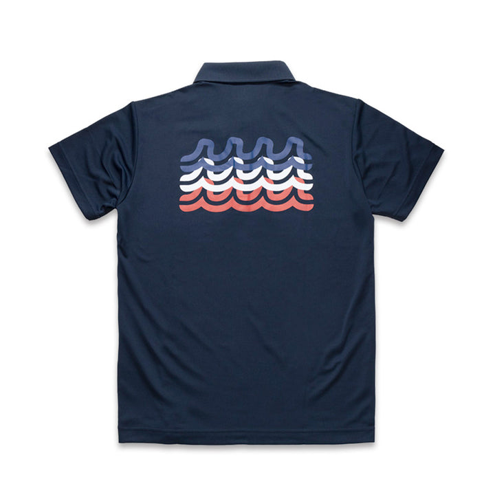 [MMAX-446126] MOTION WAVE Polo Shirt (NAVY)