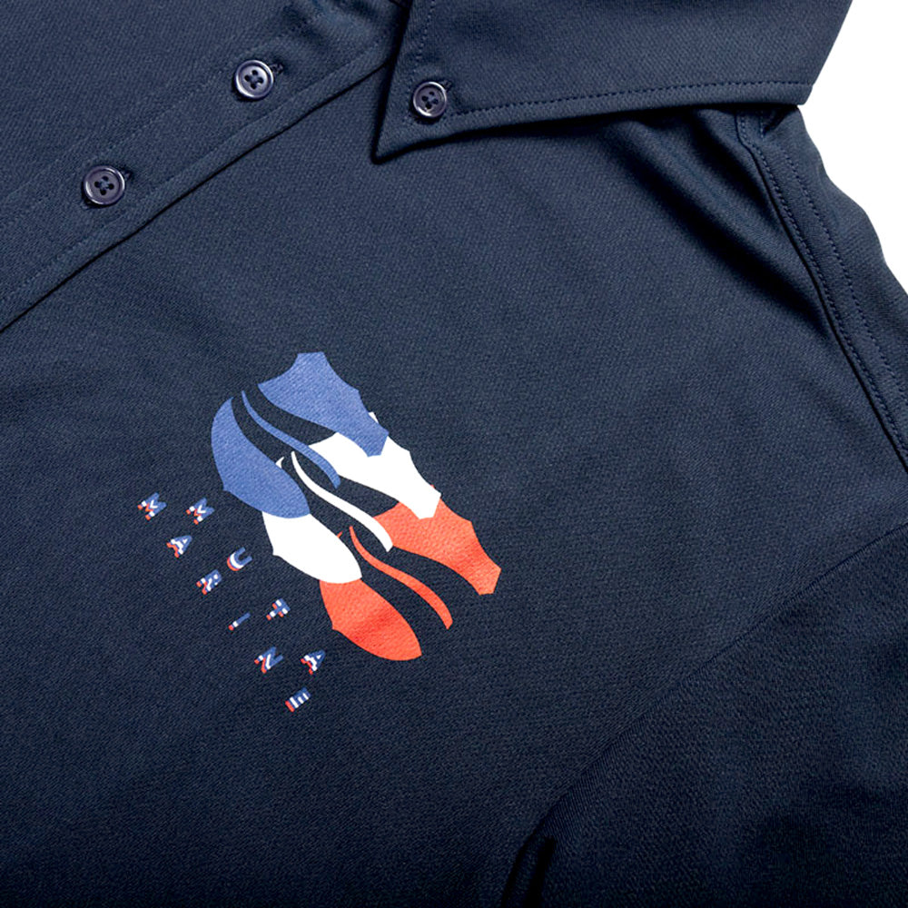 [MMAX-446126] MOTION WAVE Polo Shirt (NAVY)
