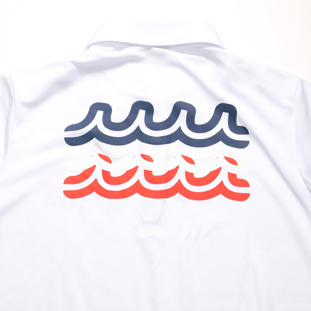 [MMAX-446126] MOTION WAVE Polo Shirt (WHITE)