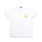 【MMAX-446127】グリッターCIRCLE ポロシャツ (WHITE)