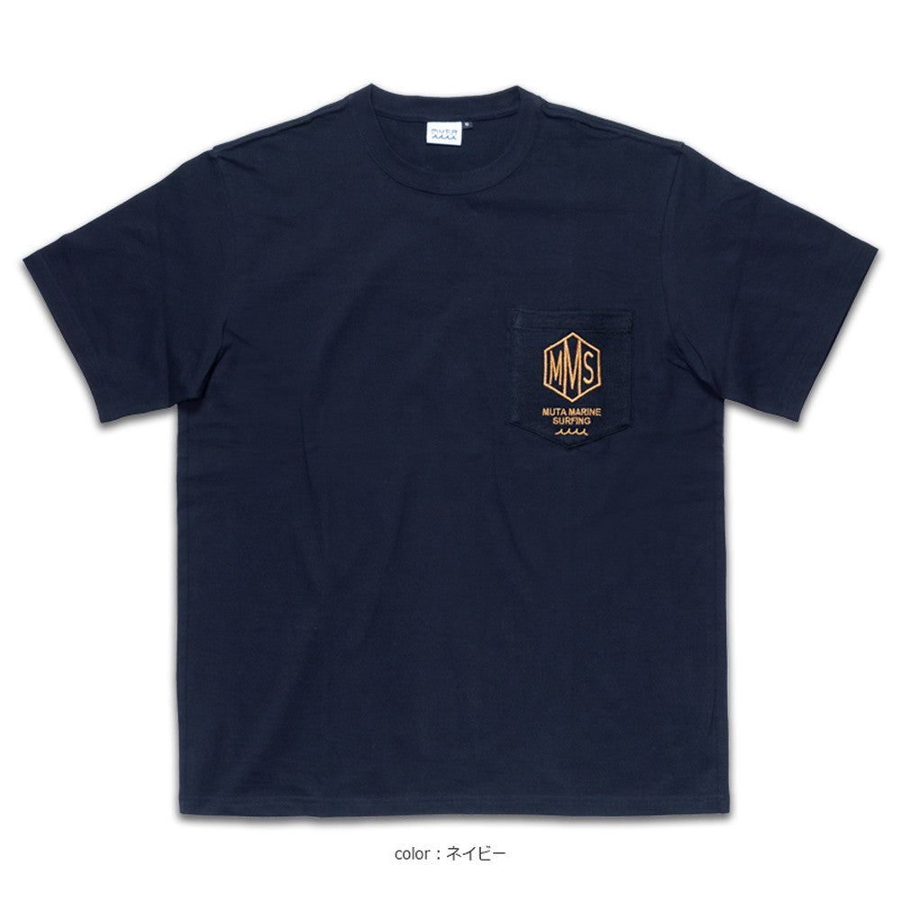 [MMJC434259NV] MMS Pocket T-shirt (Navy)