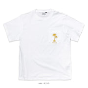 【MMJC434260WH】パームツリーポケットTシャツ(ホワイト)