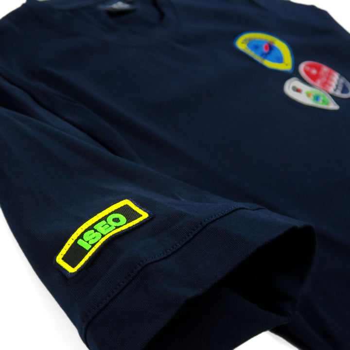 【L4K3×muta】MUMMLK-T01NV【ワッペン】NAVY
