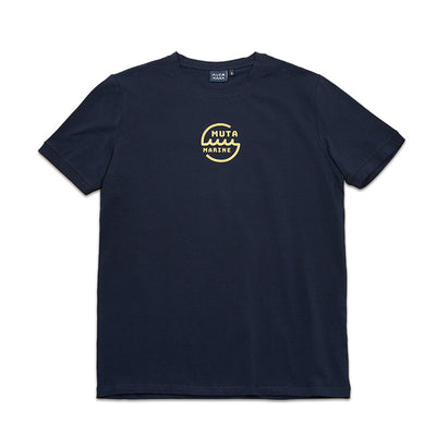 【MMMP434196NV】グリッター CIRCLE Tシャツ (NAVY)