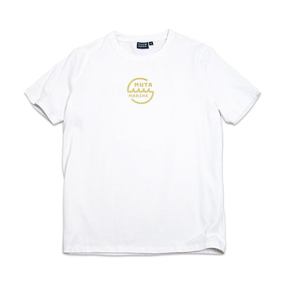 【MMMP434196WH】グリッター CIRCLE Tシャツ (WHITE)