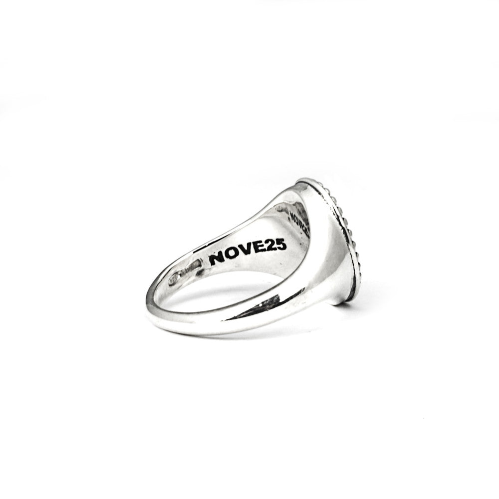 [N25ANE00088]EX VOTO OVAL SIGNET RING 