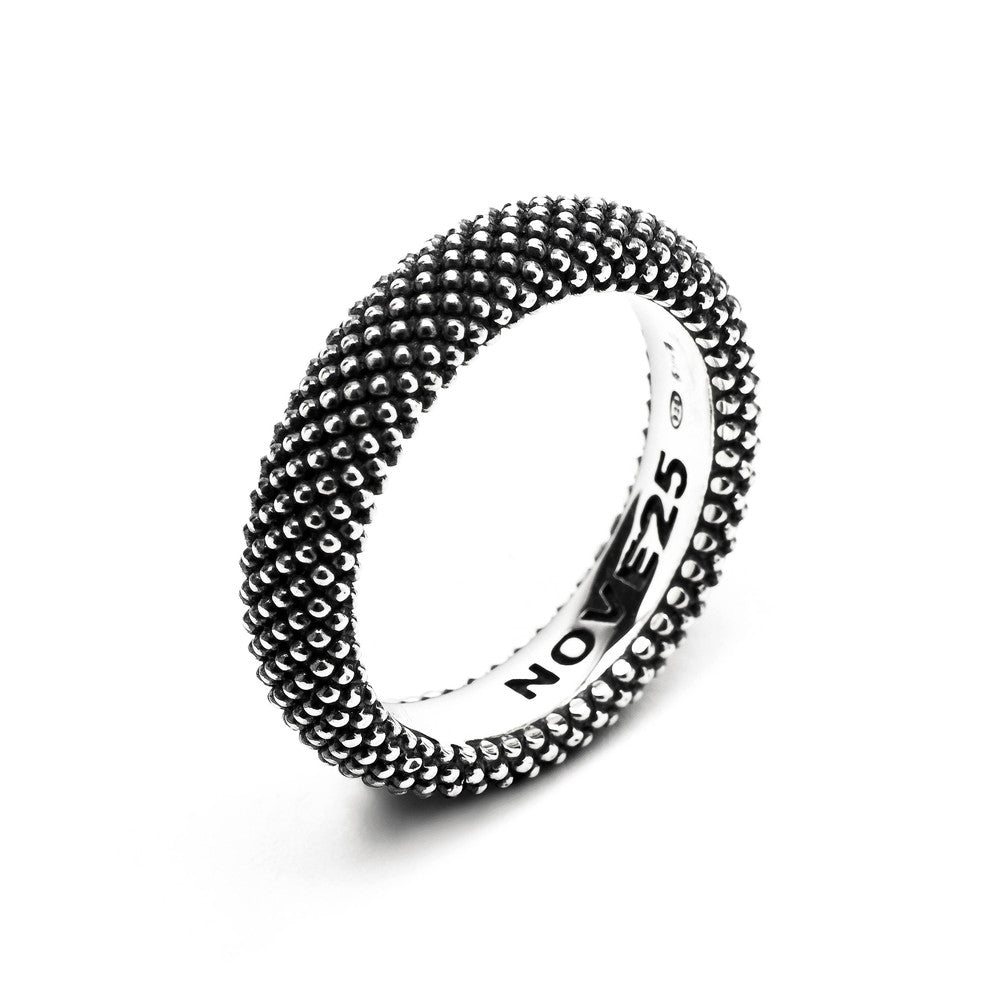 [N25ANE00116]DOTTED FINE RING 