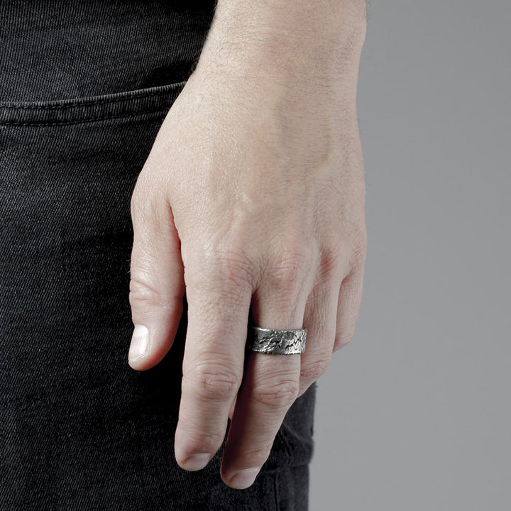 [N25ANE00390] MATERIC BAND RING 