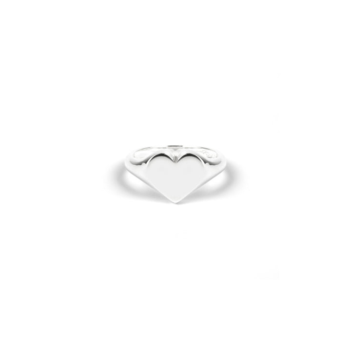 【OUTLET】NOVE25 【N25ANE00408】BASIC HEART SIGNET RING