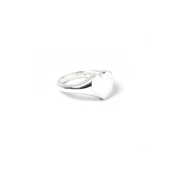 【OUTLET】NOVE25 【N25ANE00408】BASIC HEART SIGNET RING