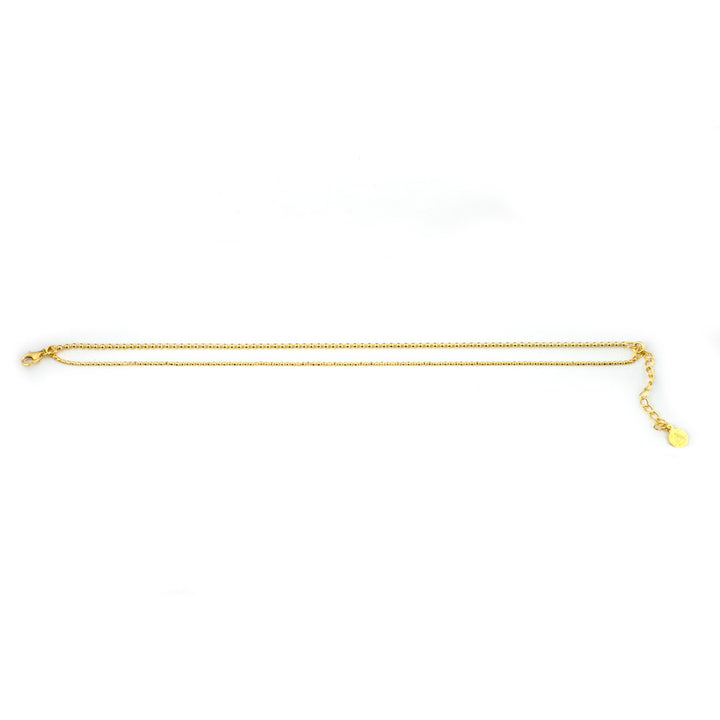[N25CAV00004] TWO SPHERE LAYERS ANKLET 