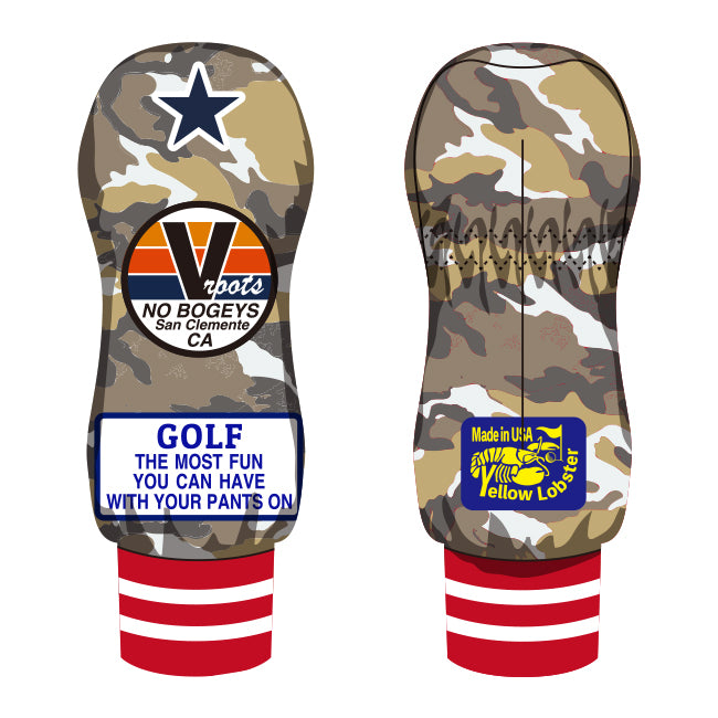 [Yellow Lobster] Desert Camo FW Headcover 