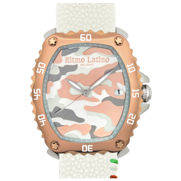 ドーム状ガラスが特徴のイタリア腕時計Ritmo Latino MILANO（リトモラティーノ ミラノ） QUATTRO AUTO　QA-01GA