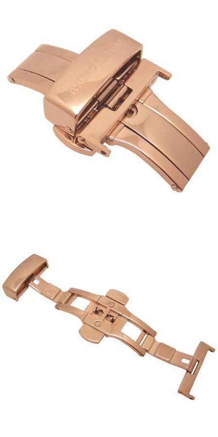ドーム状ガラスが特徴のイタリア腕時計Ritmo Latino MILANO（リトモラティーノ ミラノ） Ritmo Latino MILANO D-BUCKLE DB20PG 20mm