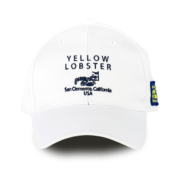 [Yellow Lobster]CAP EMB BIG YL YL-6789M-YL-WH 